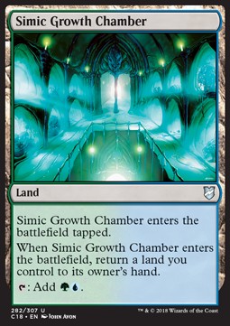Simic Growth Chamber - Commander 2018 (Uncommon) [C18-282]