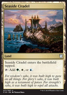 Seaside Citadel - Commander 2018 (Uncommon) [C18-277]