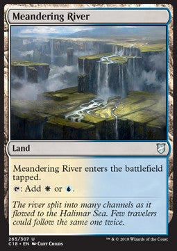 Meandering River - Commander 2018 (Uncommon) [C18-265]