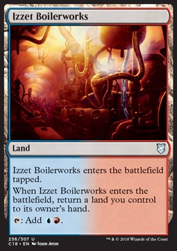 Izzet Boilerworks - Commander 2018 (Uncommon) [C18-256]