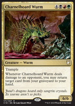 Charnelhoard Wurm - Commander 2018 (Rare) [C18-171]
