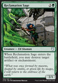 Reclamation Sage - Commander 2018 (Uncommon) [C18-159]
