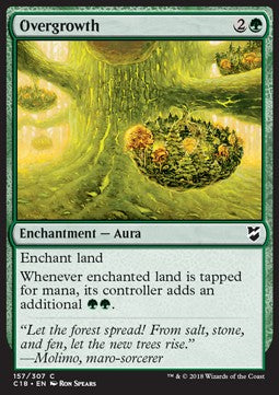 Overgrowth - Commander 2018 (Common) [C18-157]