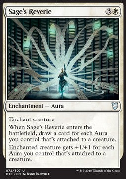 Sage's Reverie - Commander 2018 (Uncommon) [C18-72]