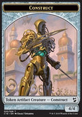 Construct Token (C 4/4) // Myr Token (UA 2/1) - Commander 2018 (Token) [C18-T 20/07]