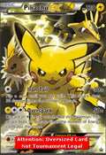 Pikachu EX - XY Black Star Promos (Oversized) [XYPR-124]