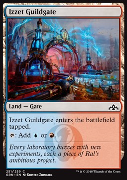 Izzet Guildgate (V.1) - Guilds of Ravnica (Common) [GRN-251]