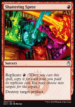 Shattering Spree - Guilds of Ravnica: Guild Kits (Uncommon) [GK1-34]