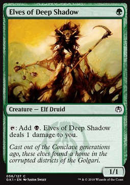 Elves of Deep Shadow - Guilds of Ravnica: Guild Kits (Common) [GK1-56]