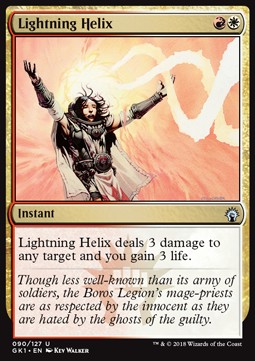 Lightning Helix - Guilds of Ravnica: Guild Kits (Uncommon) [GK1-90]