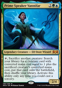 Prime Speaker Vannifar - Ravnica Allegiance (Mythic) [RNA-195]