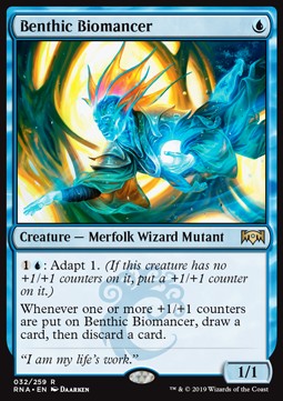 Benthic Biomancer - Ravnica Allegiance (Rare) [RNA-32]