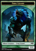 Frog Lizard Token (Green 3/3) - Ravnica Allegiance (Token) [RNA-T06]