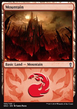 Mountain (V.2) - Ravnica Allegiance: Guild Kits (Land) [GK2-105]