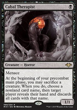 Cabal Therapist - Modern Horizons (Rare) [MH1-80]