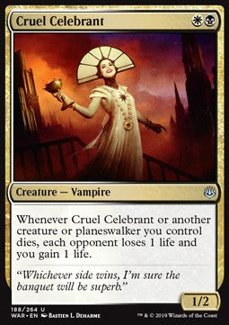 Cruel Celebrant - War of the Spark (Uncommon) [WAR-188]