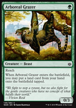 Arboreal Grazer - War of the Spark (Common) [WAR-149]