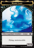Marit Lage Token (Black 20/20) - Modern Horizons (Token) [MH1-T06]