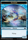 Illusion Token (U 1/1 Flying) // Wrenn and Six Emblem