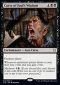 Curse of Fool's Wisdom - Commander 2019 (Rare) [C19-16]