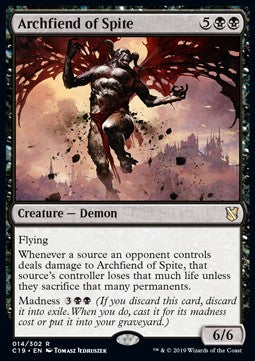 Archfiend of Spite - Commander 2019 (Rare) [C19-14]