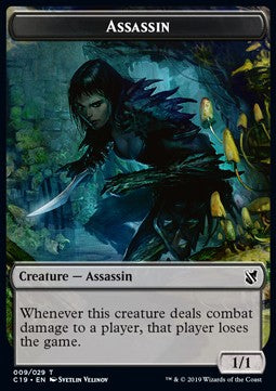 Assassin Token (B 1/1) // Morph Token (C 2/2)