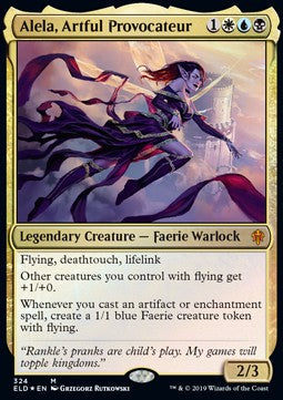 Alela, Artful Provocateur - Throne of Eldraine: Extras (Mythic) [XELD-324]