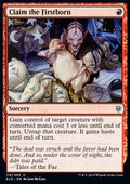 Claim the Firstborn - Throne of Eldraine (Uncommon) [ELD-118]