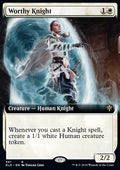 Worthy Knight - Throne of Eldraine: Extras (Rare) [XELD-341]
