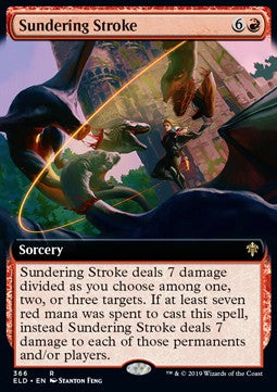 Sundering Stroke - Throne of Eldraine: Extras (Rare) [XELD-366]