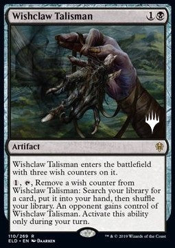 Wishclaw Talisman (V.2) - Throne of Eldraine: Promos (Rare) [PELD-110]