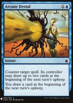 Arcane Denial - Mystery Booster (Common) [MYS-30]