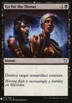 Go for the Throat - Mystery Booster (Uncommon) [MYS-114]