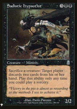 Sadistic Hypnotist - Mystery Booster (Uncommon) [MYS-159]