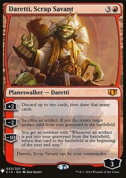 Daretti, Scrap Savant - Mystery Booster (Mythic) [MYS-33]