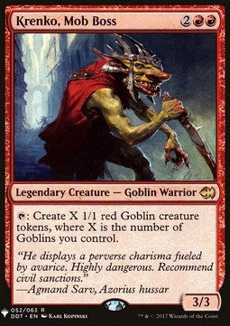 Krenko, Mob Boss - Mystery Booster (Rare) [MYS-52]