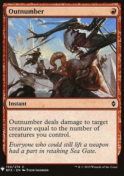 Outnumber - Mystery Booster (Common) [MYS-150]