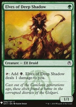 Elves of Deep Shadow - Mystery Booster (Common) [MYS-56]