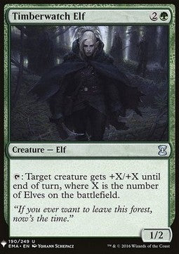Timberwatch Elf - Mystery Booster (Uncommon) [MYS-190]