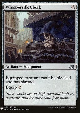 Whispersilk Cloak - Mystery Booster (Uncommon) [MYS-115]