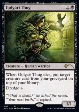 Golgari Thug - Secret Lair Drop Series (Rare) [SLD-7]