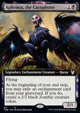 Aphemia, the Cacophony - Theros Beyond Death: Extras (Rare) [XTHB-311]