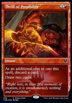 Thrill of Possibility - Theros Beyond Death: Promos (Common) [PTHB-356]