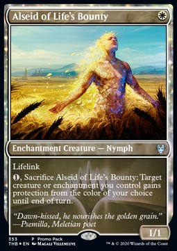 Alseid of Life's Bounty - Theros Beyond Death: Promos (Uncommon) [PTHB-353]
