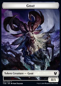 Goat Token (W 0/1) // Human Soldier Token (W 1/1) - Theros Beyond Death: Extras (Token) [XTHB-T 01/02]