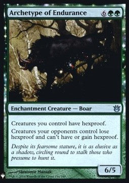 Archetype of Endurance - Mystery Booster (Uncommon) [MYS-116]