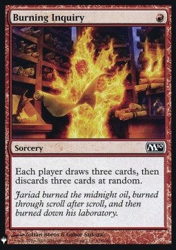 Burning Inquiry - Mystery Booster (Common) [MYS-128]