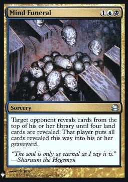 Mind Funeral - Mystery Booster (Uncommon) [MYS-181]
