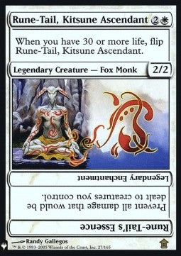 Rune-Tail, Kitsune Ascendant - Mystery Booster (Rare) [MYS-27]