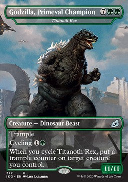 Titanoth Rex - Ikoria: Lair of Behemoths: Extras (Uncommon) [XIKO-377]